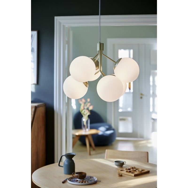 Nordlux IVONA 6-Pendant E27 Brass 2112163035