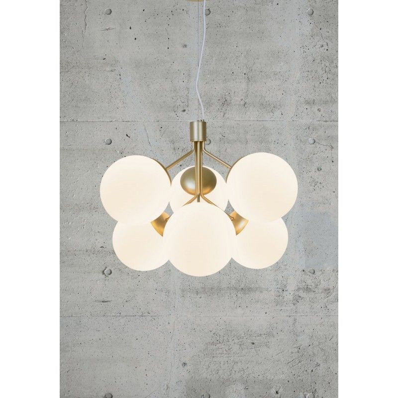 Nordlux IVONA 6-Pendant E27 Brass 2112163035