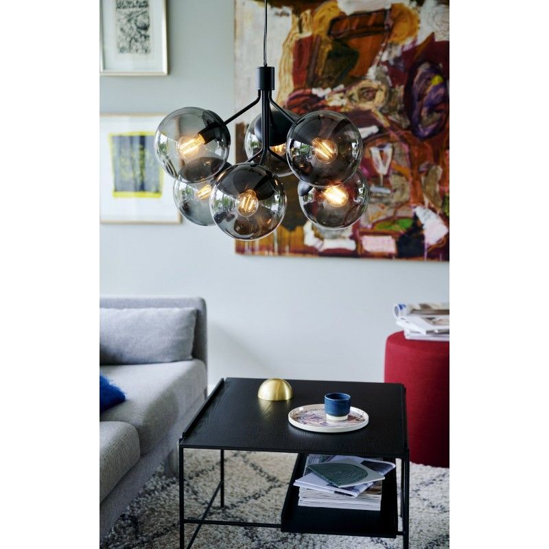 Nordlux Ivona 6-Pendant E27 Black 2112163003