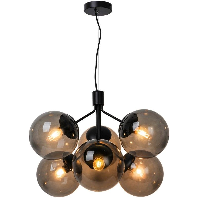 Nordlux Ivona 6-Pendant E27 Black 2112163003