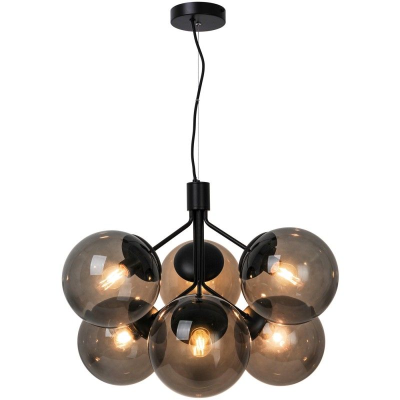 Nordlux Ivona 6-Pendant E27 Black 2112163003