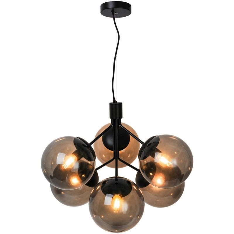 Nordlux Ivona 6-Pendant E27 Black 2112163003