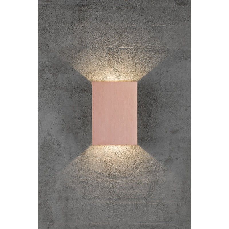 Nordlux Fold 15 2019051030 LED nástenné svetlo En.trieda 2021: F (A - G) LED  LED 10.40 W meď