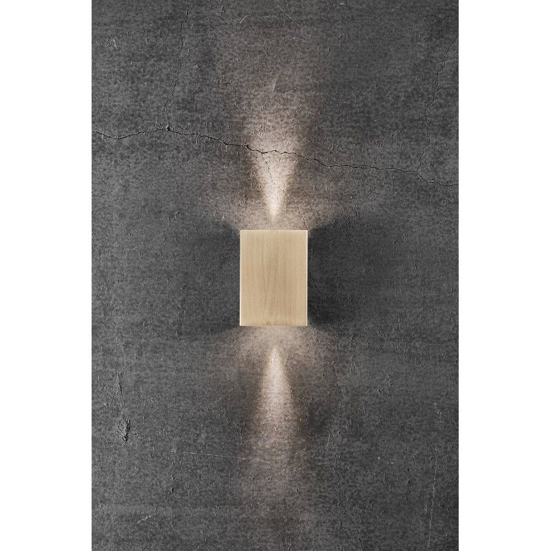Nordlux Fold 10 2019041035 LED nástenné svetlo En.trieda 2021: F (A - G) LED  LED 7.5 W mosadz
