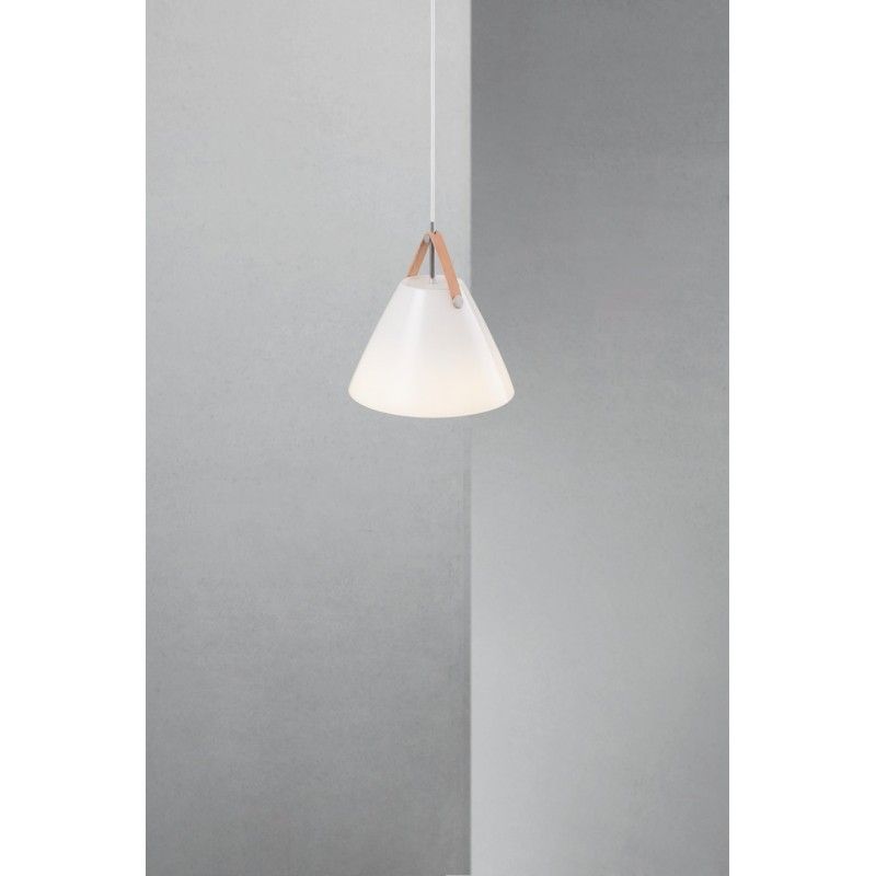 NORDLUX Strap 27 opálové biele sklo 84313001