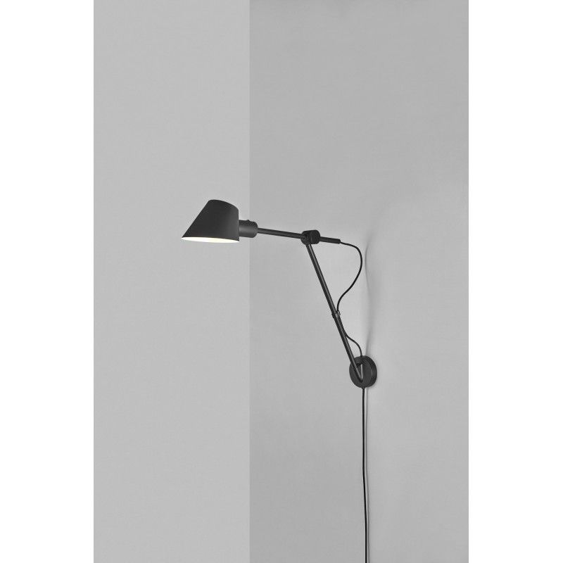 NORDLUX Stay Long Wall Black 2020455003