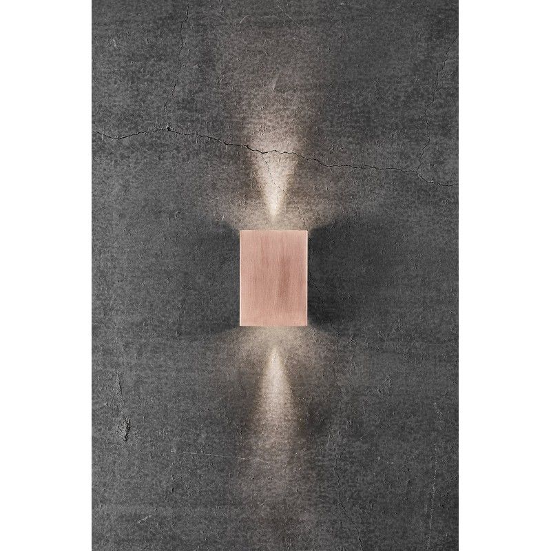 Nordlux Fold 10 2019041030 LED nástenné svetlo En.trieda 2021: F (A - G) LED  LED 7.5 W meď