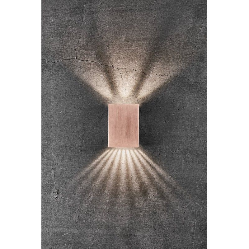 Nordlux Fold 10 2019041030 LED nástenné svetlo En.trieda 2021: F (A - G) LED  LED 7.5 W meď