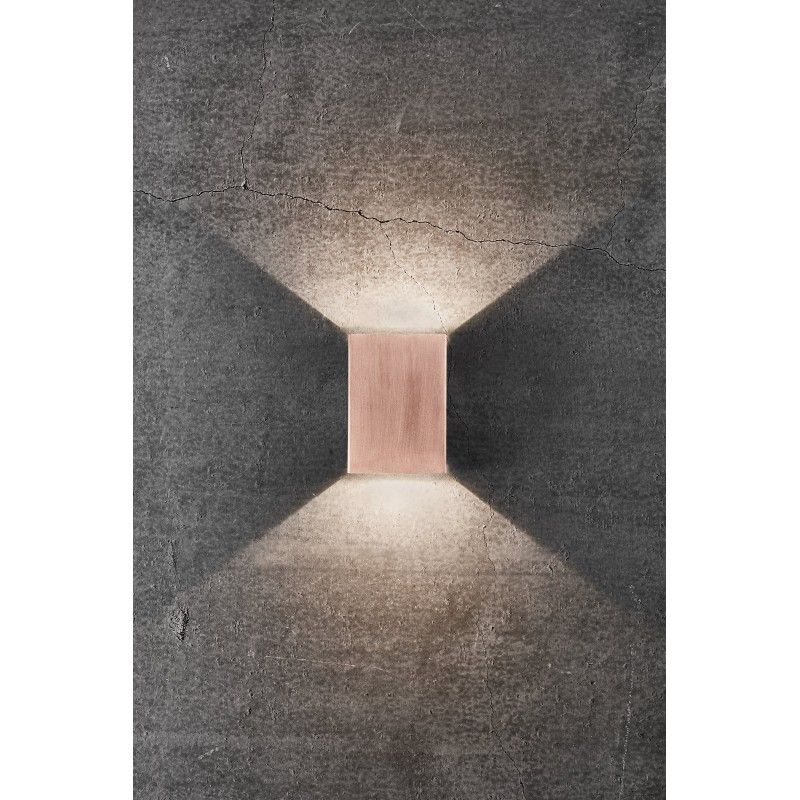 Nordlux Fold 10 2019041030 LED nástenné svetlo En.trieda 2021: F (A - G) LED  LED 7.5 W meď