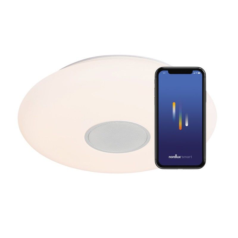 Nordlux 2110886101 Djay 40 Smart LED stropné svietidlo LED  LED En.trieda 2021: E (A - G) 21 W biela