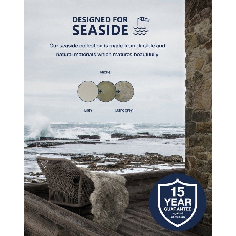 NORDLUX Polperro Wall Nickel 49021055