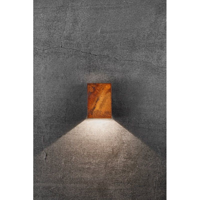 Nordlux Fold 10 2019041038 LED nástenné svetlo En.trieda 2021: F (A - G) LED  LED 7.5 W hrdzavá