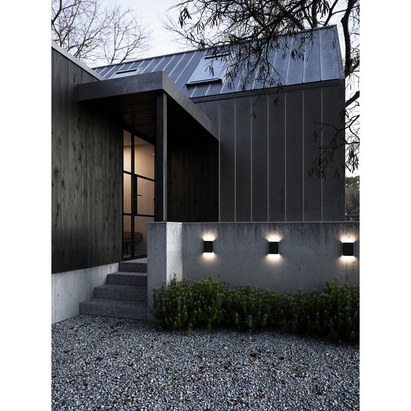 Nordlux Fold 15 2019051003 LED nástenné svetlo En.trieda 2021: E (A - G) LED  LED 6.40 W čierna