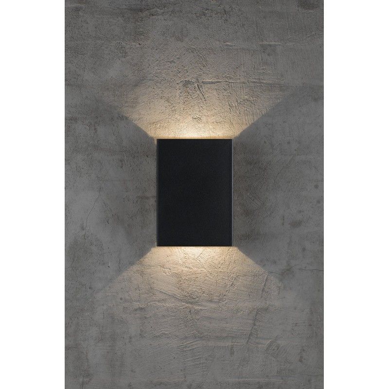 Nordlux Fold 15 2019051003 LED nástenné svetlo En.trieda 2021: E (A - G) LED  LED 6.40 W čierna