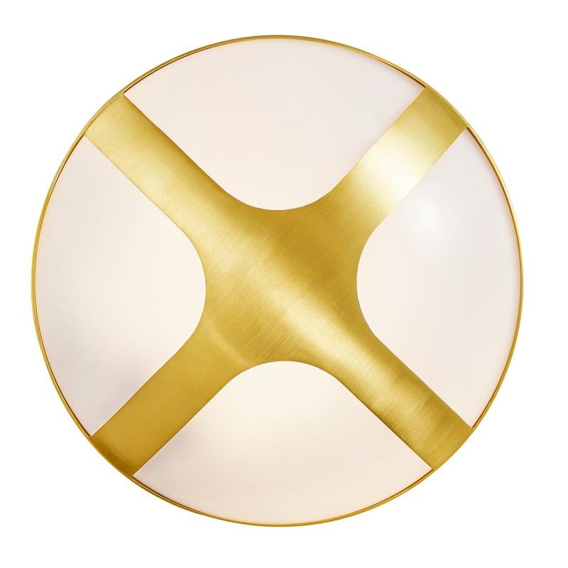 NORDLUX Cross 25 Wall Brass 2118131035