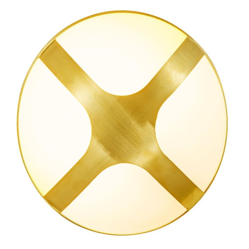 NORDLUX Cross 20 Wall Brass 2118121035
