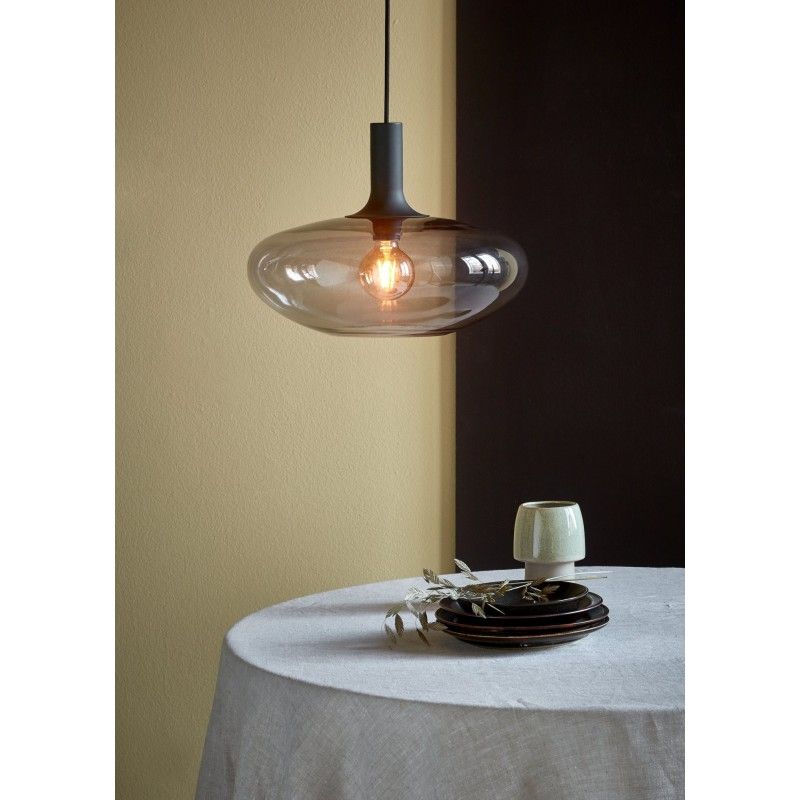 Nordlux Alton 35 48973047 závesné svietidlo  E27  60 W dymová