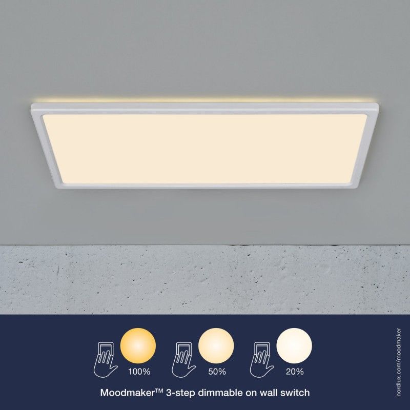 Nordlux 2110496101 Harlow 60 LED stropné svietidlo LED  LED En.trieda 2021: F (A - G)  biela