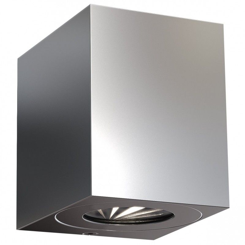 Nordlux Canto kubi2 49711034 LED vonkajšie nástenné osvetlenie     12 W nerezová oceľ