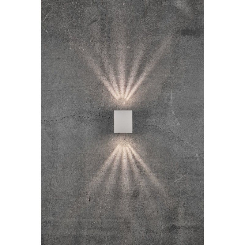Nordlux Canto kubi2 49711001 LED vonkajšie nástenné osvetlenie     12 W biela