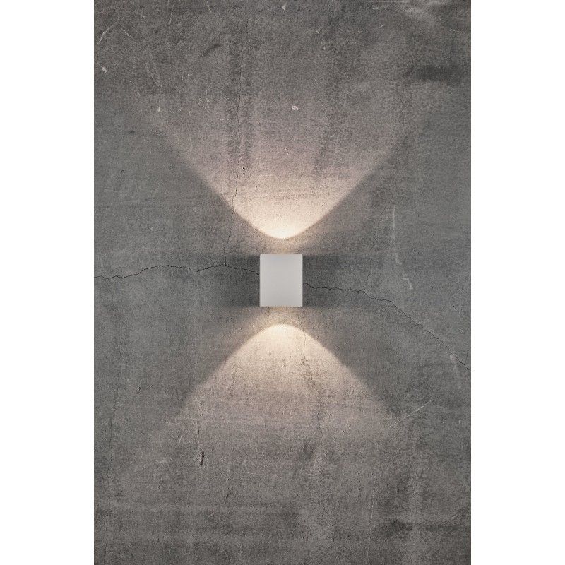 Nordlux Canto kubi2 49711001 LED vonkajšie nástenné osvetlenie     12 W biela
