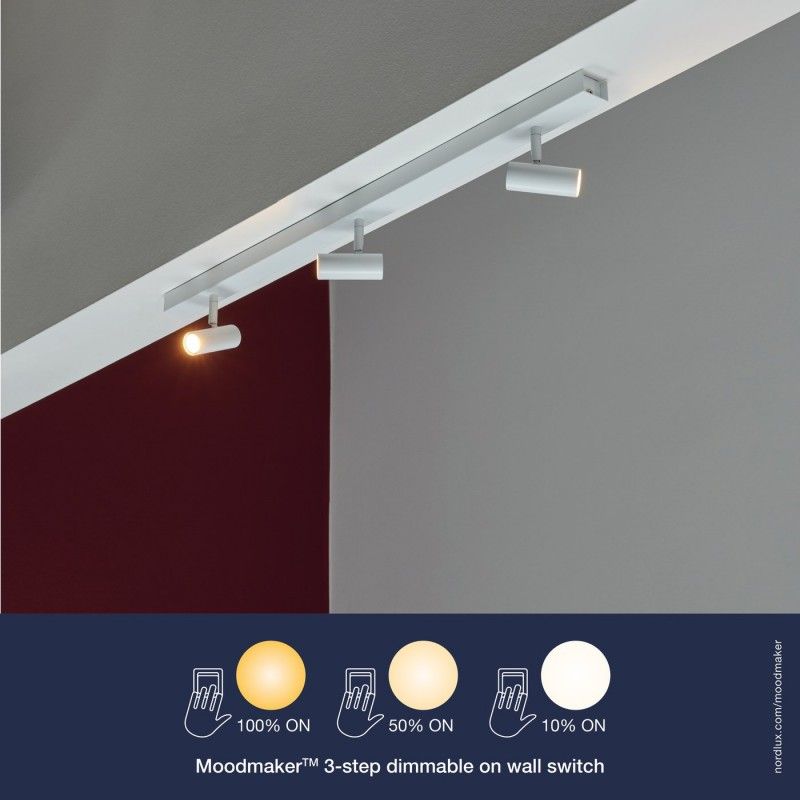 NORDLUX Omari 3-Rail LED White 2112193001