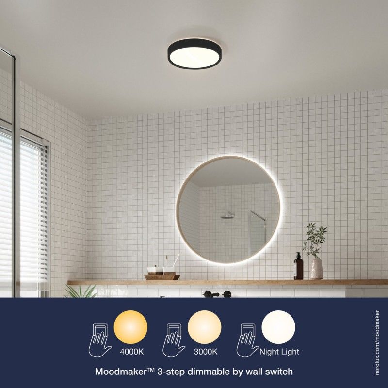NORDLUX Noxy Ceiling Black 2015356103