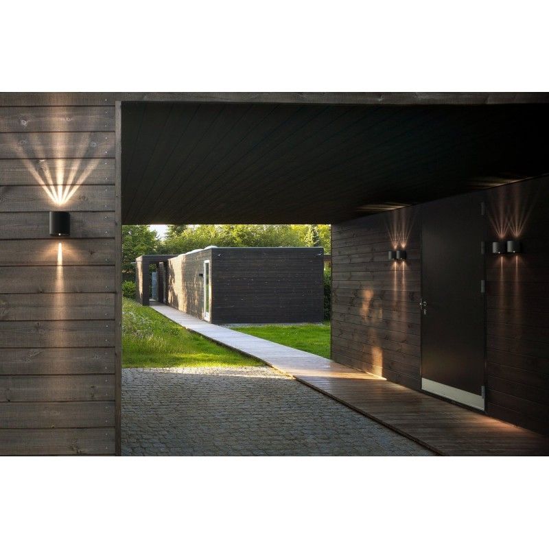 Nordlux Canto 2 49701003 LED vonkajšie nástenné osvetlenie   LED   12 W čierna