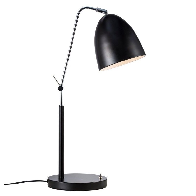 Nordlux Alexander 48635003 stolná lampa  E27 8 W  čierna