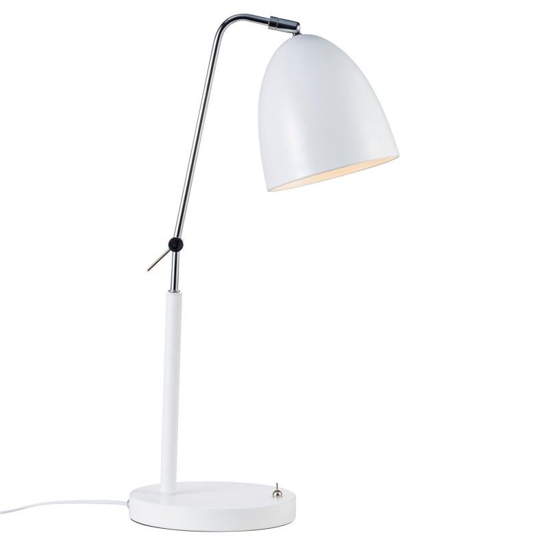 Nordlux Alexander 48635001 stolná lampa  E27   biela