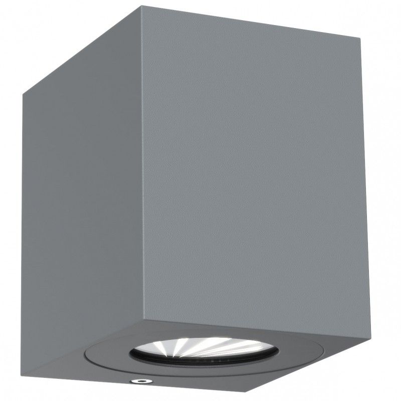 Nordlux Canto kubi2 49711010 LED vonkajšie nástenné osvetlenie     12 W sivá