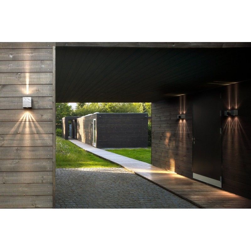 Nordlux Canto kubi2 49711031 LED vonkajšie nástenné osvetlenie     12 W pozinkovaný