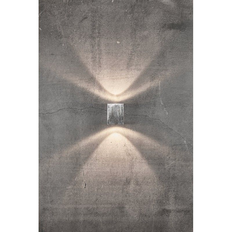 Nordlux Canto kubi2 49711031 LED vonkajšie nástenné osvetlenie     12 W pozinkovaný
