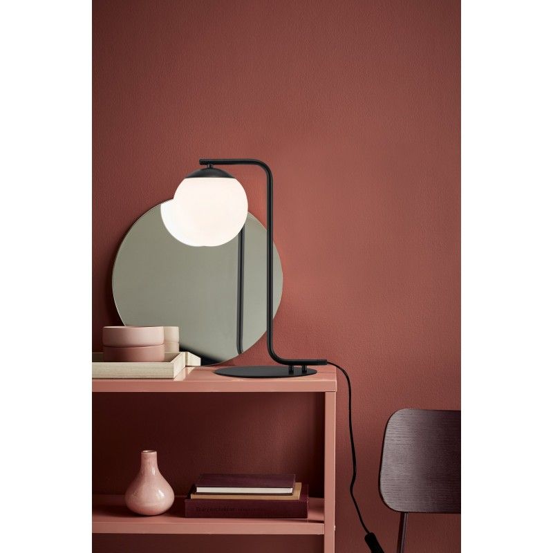 Nordlux Grant 46635003 stolná lampa  E14   čierna