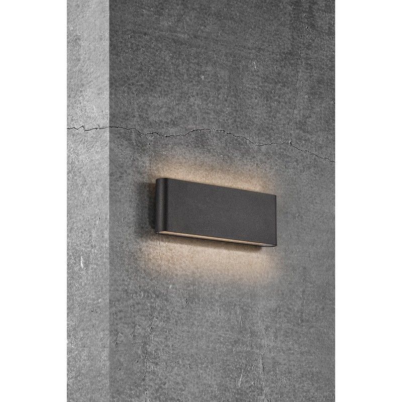 Nordlux Kniver 2118181003 vonkajšie osvetlenie  En.trieda 2021: E (A - G) LED  pevne zabudované LED osvetlenie  čierna
