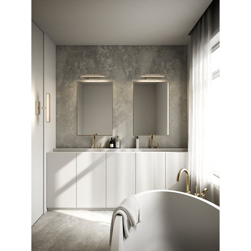 NORDLUX Otis 40 Wall Brushed Steel 2015401055
