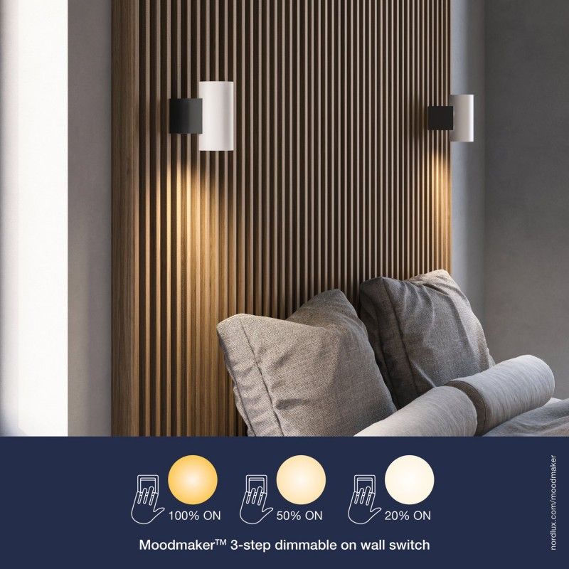 NORDLUX Curtiz Wall LED Black 2110551003