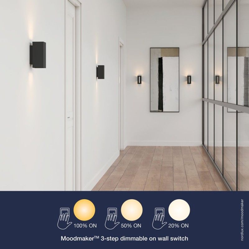 NORDLUX Mona Wall LED Black 2110561003