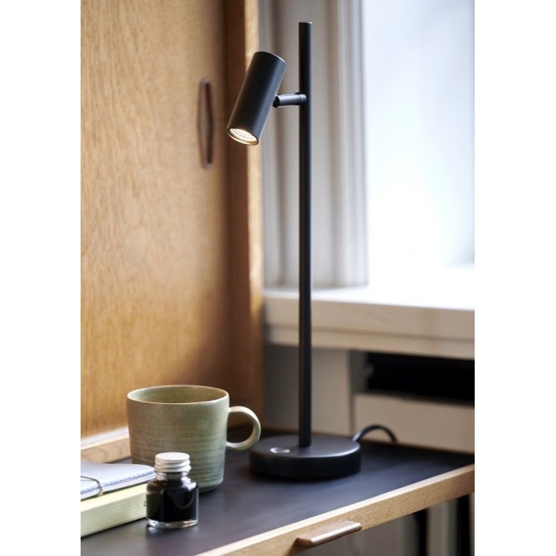 Nordlux Omari 2112245003 stolná lampa LED  pevne zabudované LED osvetlenie 3.2 W En.trieda 2021: F (A - G) čierna