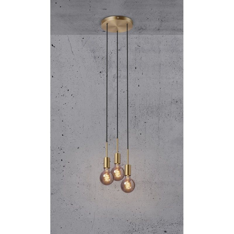 NORDLUX Paco 3-Pendant Brass 2112063035