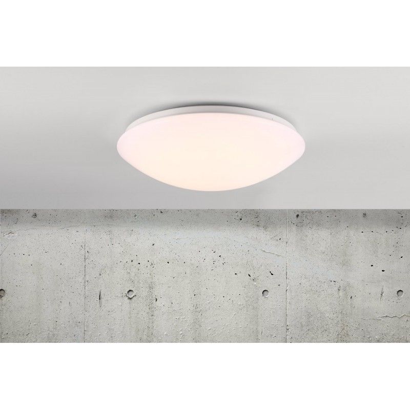 Nordlux Ask 45386501 vonkajšie stropné LED svietidlo s detektorom pohybu  18 W N/A biela
