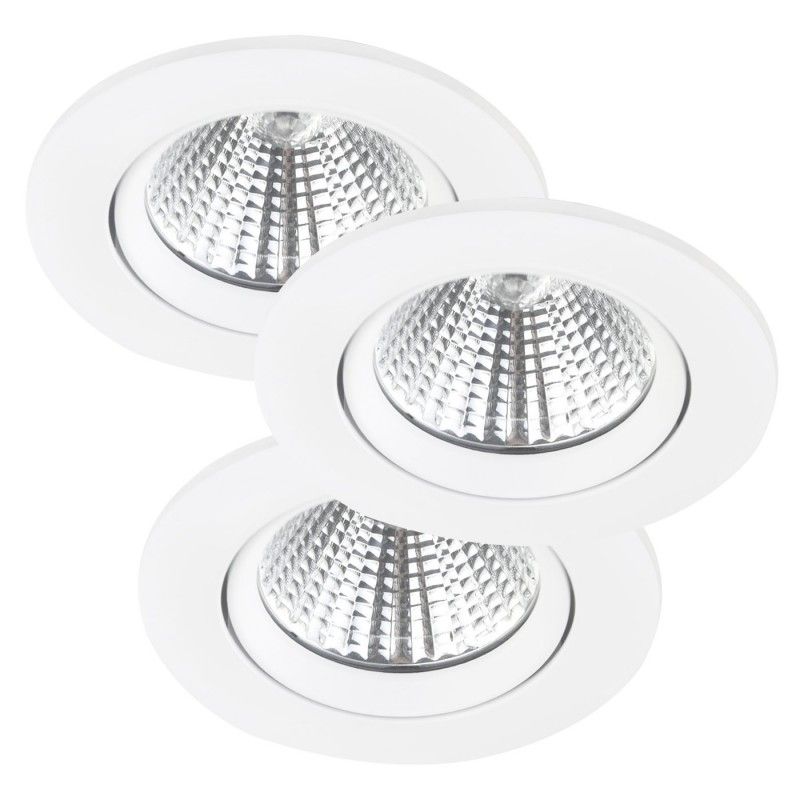 Nordlux 47580101 Freemont LED vstavané svetlo sada 3 ks  LED  pevne zabudované LED osvetlenie 16.5 W biela