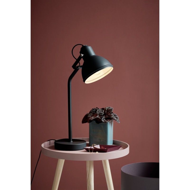 Nordlux Aslak 46685003 lampa na nočný stolík LED  E27 15 W   čierna