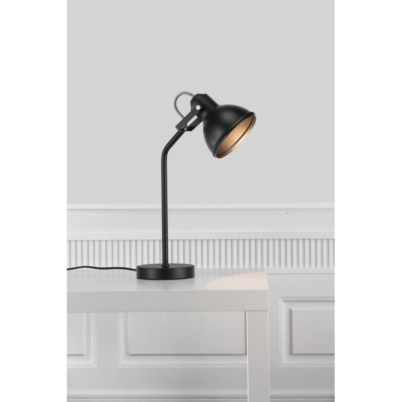 Nordlux Aslak 46685003 lampa na nočný stolík LED  E27 15 W   čierna