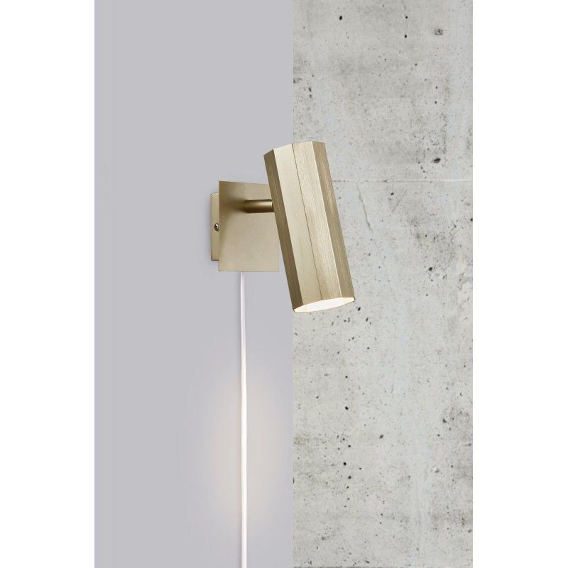 Nordlux Alanis wall light brass 2213441035