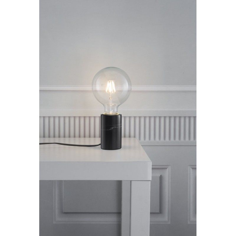 Nordlux Siv 45875003 stolná lampa LED  E27 40 W  čierna