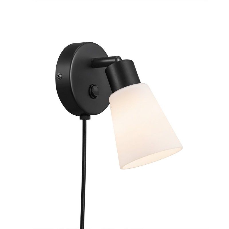 Nordlux Cole 1-Spot 2112991003 nástenné svetlo E14    čierna