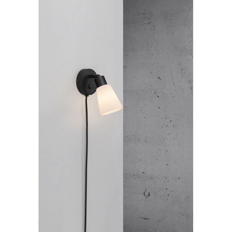 Nordlux Cole 1-Spot 2112991003 nástenné svetlo E14    čierna