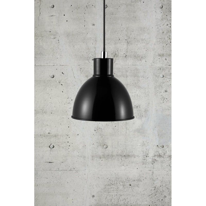 Nordlux Pop 45833003 závesné svietidlo LED  E27  60 W čierna