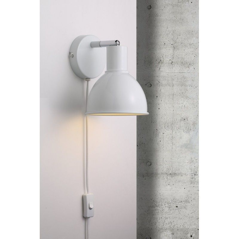 NORDLUX Pop 45841001 biele nástenné svietidlo 45841001